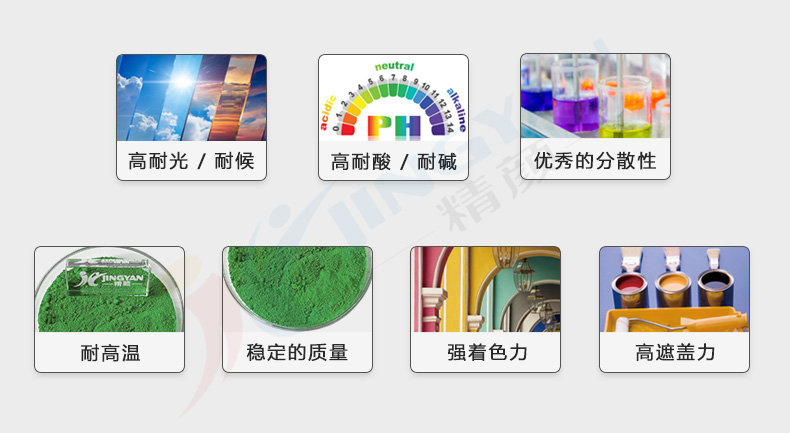 朗盛GN氧化鉻綠顏料優(yōu)點